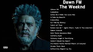 The Weeknd  Dawn FM  Full Album [upl. by Ytomit]