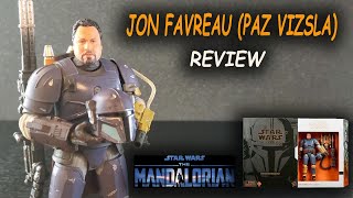 Jon Favreau Paz Vizsla Star Wars Black Series  REVIEW [upl. by Karin]