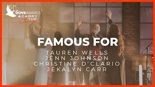 Tauren Wells quotFamous For I Believequot 51st Dove Awards [upl. by Bocyaj29]