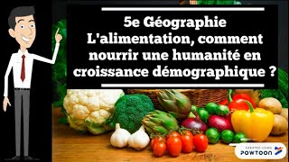 5e Géographie  Lalimentation comment nourrir une humanité en croissance démographique [upl. by Gennifer735]