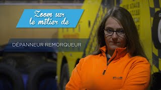 Zoom sur le métier de dépanneurremorqueur automobile [upl. by Silletram914]