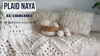 Comment faire UN PLAID EN GRANNY AU CROCHET TUTO mamiecrochet [upl. by Fields117]