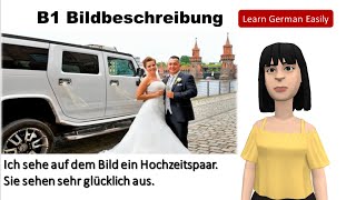 Prüfung B1 Bildbeschreibung 4 Bilder وصف الصورة B1 امتحان [upl. by Prichard]