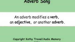 Adverb Song [upl. by Atinus]