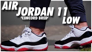 Air Jordan 11 Low Concord Bred [upl. by Sokil]