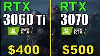 RTX 3060 Ti vs RTX 3070  Test in 8 Games  1440p [upl. by Nurav69]