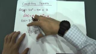 SPM Add Maths Quadratic Function  Completing Square [upl. by Idnim824]