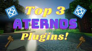 The Top 3 Best Aternos Plugins for a Minecraft Server [upl. by Ecinahc]