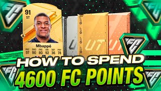 How to Correctly spend 4600 FC Points in EA FC 24 [upl. by Cutcliffe]