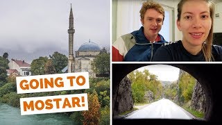 Hvar ferry to Split Croatia  bus ride to Mostar Bosnia and Herzegovina travel vlog [upl. by Dlaner241]