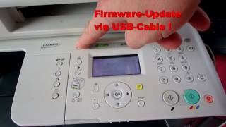 Canon Printer Service Mode Factory Reset with Language and Firmware Update [upl. by Nunnery]