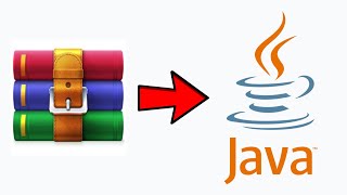 How to Fix Jar files opening as WinRAR Files [upl. by Dlorag]