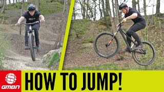 How To Jump A Mountain Bike [upl. by Nalani]