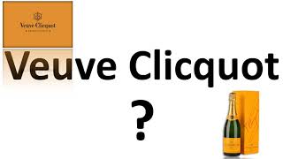 How to say Veuve Clicquot CORRECTLY French Champagne Pronunciation [upl. by Eadwine]