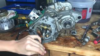 Yamaha Blaster Stator Replacement [upl. by Nnaeiluj565]