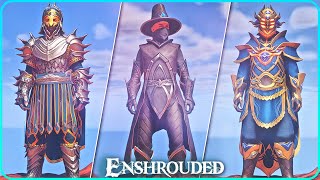 Enshrouded  All 39 Armor Sets Showcase [upl. by Esialb497]