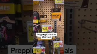 Walmart prepping essentials [upl. by Yenterb]