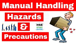 Manual Handling Safety In Hindi  Manual Handling Hazards amp Precautions In Hindi  HSE STUDY GUIDE [upl. by Esinad]