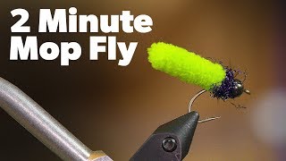 Fly Tying Mop Fly  QUICK amp SIMPLE [upl. by Aneeles]