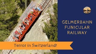 TERROR in SWITZERLAND Gelmerbahn Funicular  Motorhome Tour Europe  Wandering Bird Adventures [upl. by Annav]