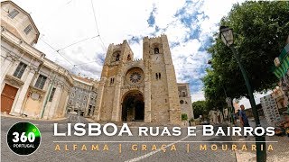 Lisboa  Ruas e Bairros [upl. by Ahcsat]