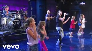 Train  Hey Soul Sister Live on Letterman [upl. by Ajidahk]