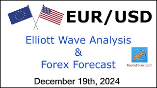 EUR USD Elliott Wave Analysis  Forex Forecast  December 19 2024  EURUSD Analysis Today [upl. by Preuss]