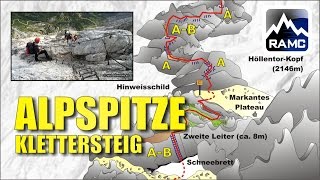 AlpspitzFerrata  Deutschlands beliebtester AnfängerKlettersteig K2B [upl. by Solana175]