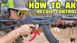 HOW TO STAND HOLD AND CONTROL AN AK47 [upl. by Shepherd701]