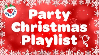 Christmas Party Playlist  Top 50 Christmas Songs and Carols  2 Hours [upl. by Ardnuas145]