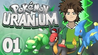 Pokemon Uranium Part 1 LETS GO  Pokemon Fan Game Walkthrough Gameplay [upl. by Holds]