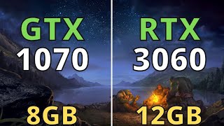 GTX 1070 VS RTX 3060 TEST IN 10 GAMES [upl. by Ettevey464]