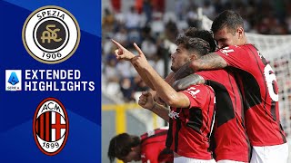 Spezia vs AC Milan Extended Highlights  Serie A  CBS Sports Golazo [upl. by Ludovick]