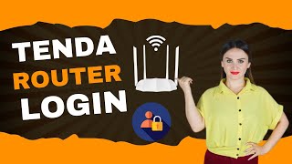 How to login into Tenda Router [upl. by Aivatnahs]