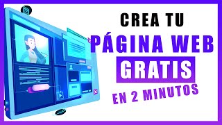 Cómo crear una PÁGINA WEB GRATIS en menos de 2 minutos 🚀2025 ⚡️Profesional Rápido y Seguro ✅ [upl. by Ema]