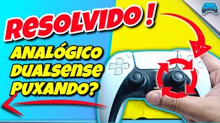 CONTROLE PS5 ANALÃ“GICO PUXANDO PARA O LADO PROBLEMA RESOLVIDO ANALÃ“GICO MEXENDO SOZINHO  DRIFT [upl. by Ilyssa318]