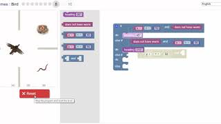 Blockly Games  Bird  Level 8 [upl. by Helbona]