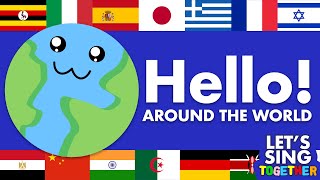 How To Say HELLO All Around the World [upl. by Nanis]