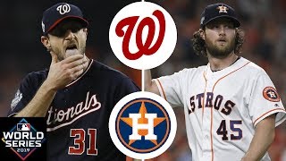 Washington Nationals vs Houston Astros Highlights  World Series Game 1 2019 [upl. by Jillie]