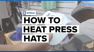 How to Heat Press Hats  Project Headware [upl. by Gavrah]