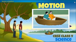 Unit1 Motion  CBSE  Class IX [upl. by Anirrehs]