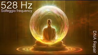 Solfeggio 528 hz DNA Repair Miracle Frequency Repair DNA amp Regenerate Cells [upl. by Fonsie]