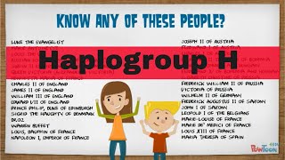 Discover Haplogroups H to H2b  Were Your Ancestors Royalty [upl. by Lede68]