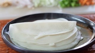 How to make spring Rolls wrappers or sheets quick and easy way [upl. by Rundgren]