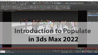 Introduction to Populate in 3ds max 2022 [upl. by Yraunaj]