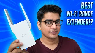 TP Link RE505x AX1500 WiFi 6 Range Extender Review vs RE605x Speed amp Range Test Setup [upl. by Nosaes966]