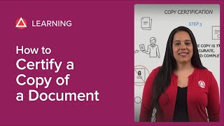 How to Certify a Copy of a Document [upl. by Av932]