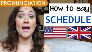 How to Pronounce SCHEDULE US UK amp Australian pronunciation [upl. by Adahs]