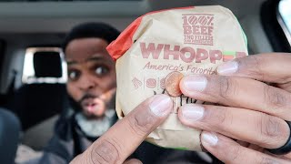 Burger King Whopper Detour  WHOPPER FOR A PENNY [upl. by Adaha725]