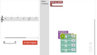 BLOCKLY Games  MUSIC  Level 2 [upl. by Amadis92]